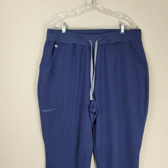 Figs Zamora Jogger Scrub Pants XXL Navy Blue - Picture 2 of 10